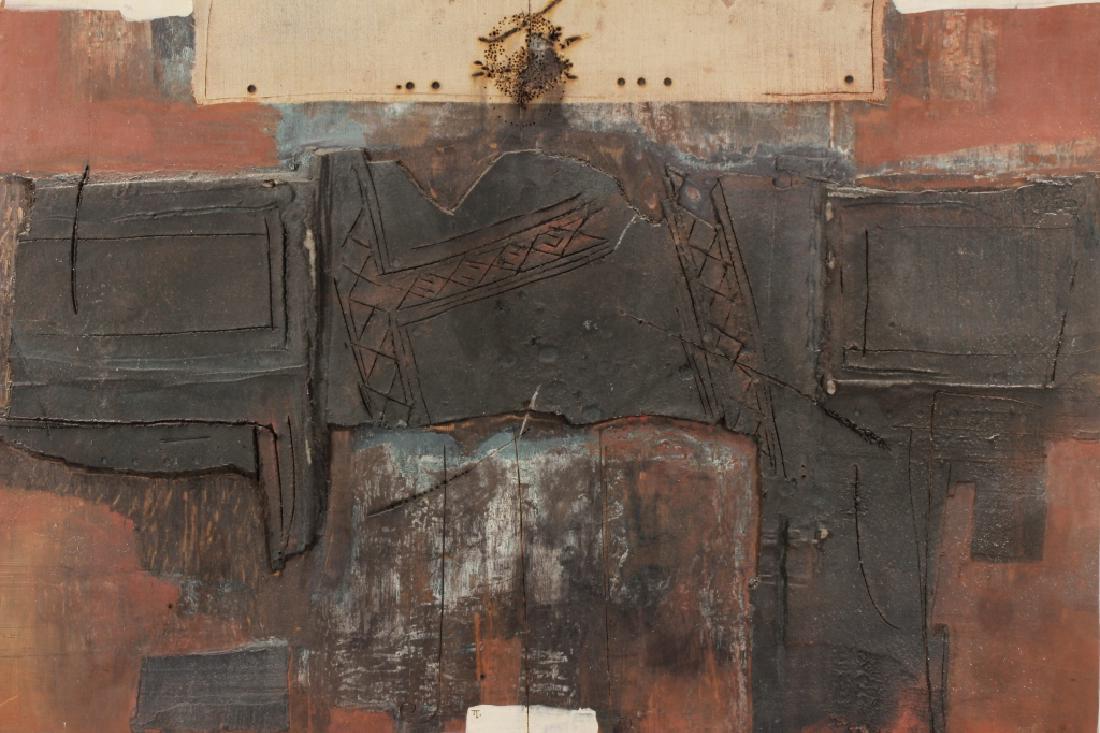 Dimitri Perdikidis 1922-89 Abstract w/ Canvas O/B (1 of 6)