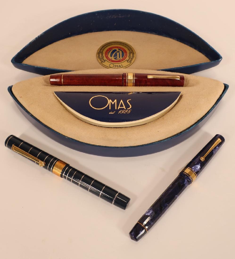 3 Omas Fountain Pens, Italy (1 of 6)