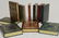 Collection of Leather Bound Books, Hemingway et al