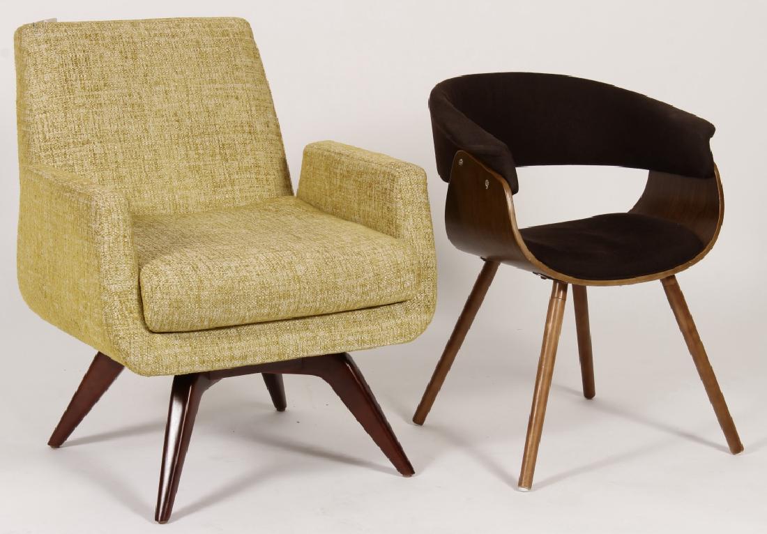 2 Chairs: "Landon" Swivel Chair & Lumisource Desk Chair (1 of 4)