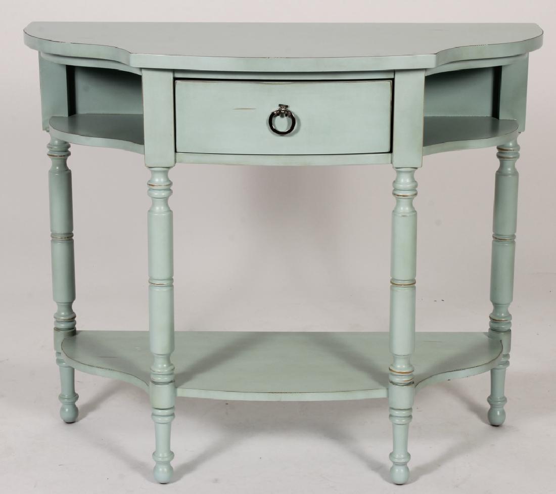 Modern Broyhill Demi Lune Console Table (1 of 5)