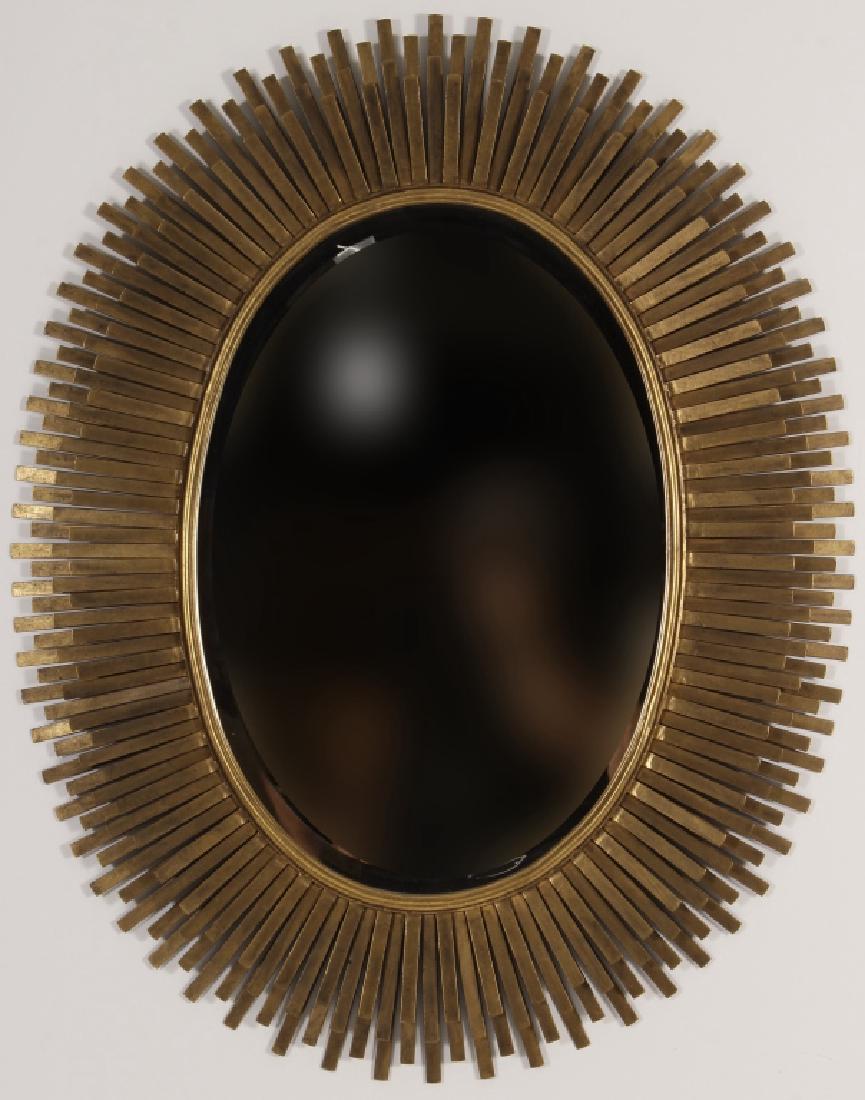 Quoizel Steel Sunburst  Mirror, copper finish (1 of 6)