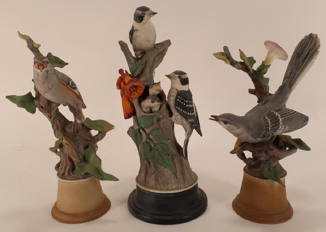 Lot of 3 Boehm Bisque Mocking Birds & Woodpecker (1 of 7)