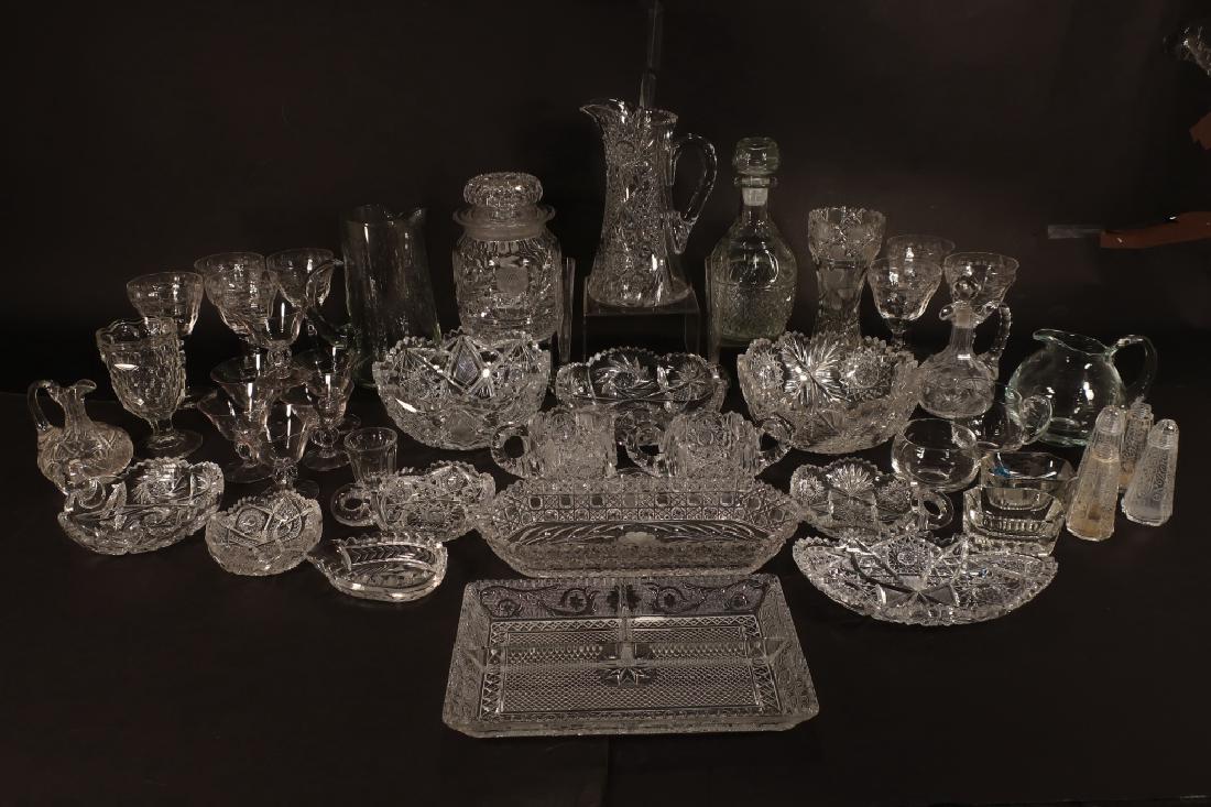 Lot of Assorted Cut & Pressed Glassware (1 of 6)