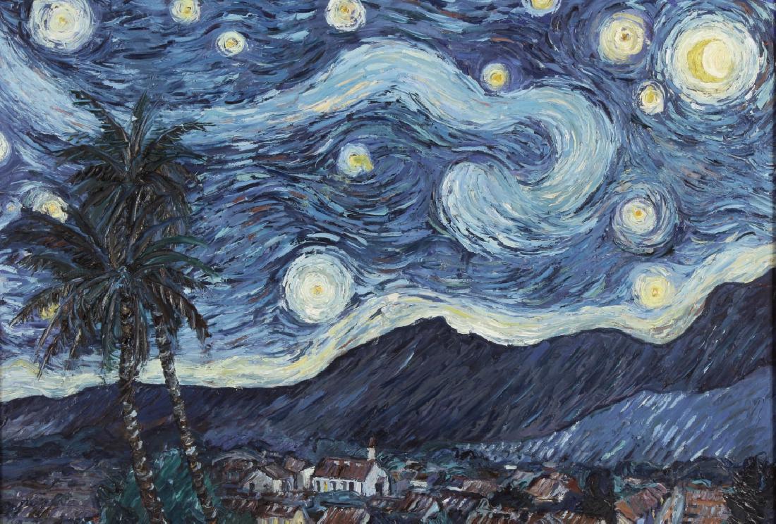 Carlos Hidalgo Samonia After Starry Night O/C 1992 (1 of 8)