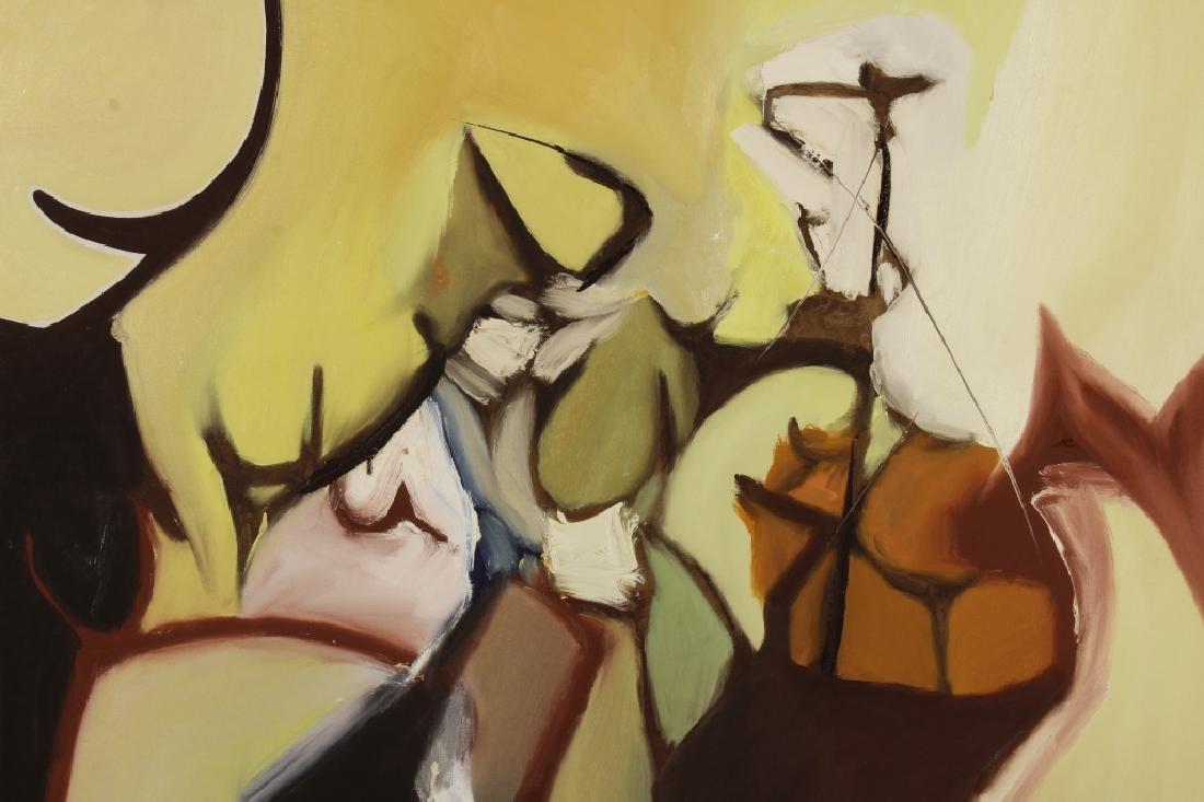 Arnold Weber, Am., 1921-2010, Abstract O/C (1 of 6)