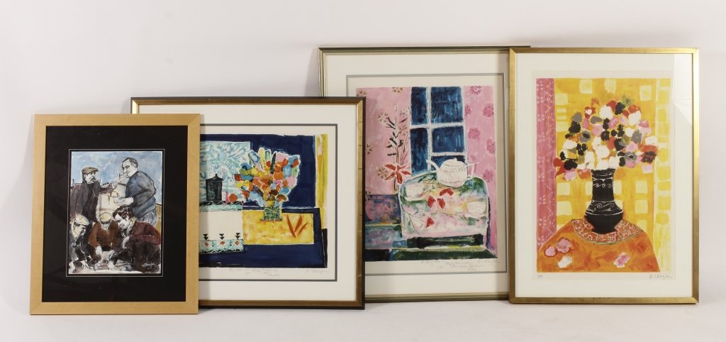 Wendy Chazin, Am.,4 Works on Paper, W/C, A/P (1 of 10)