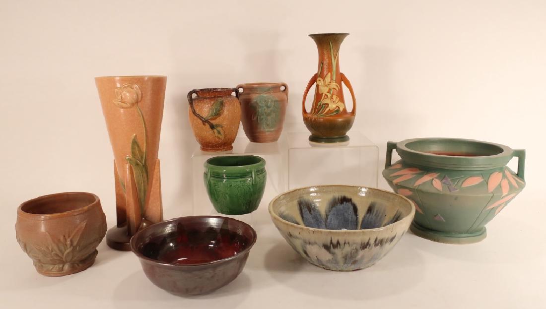 8 Pieces of  Art Pottery Weller,etc. (1 of 7)