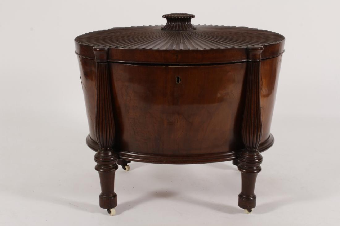 William IV Oval Cellarette, Early 19th C. (1 of 7)