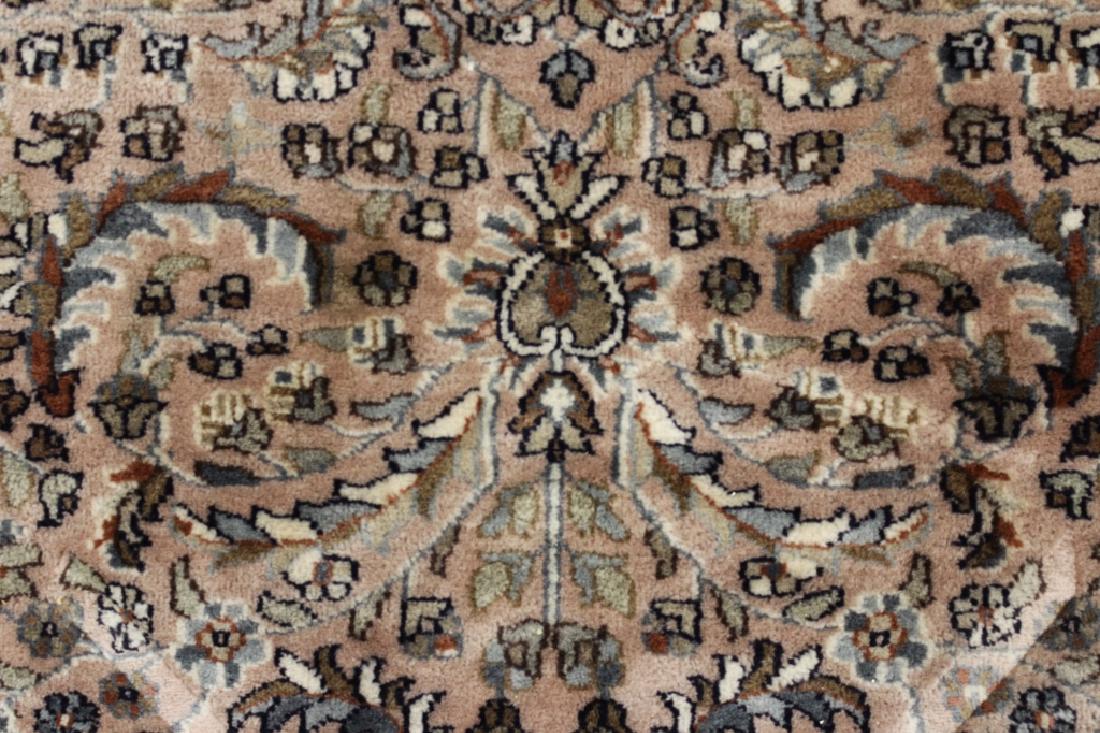 Pakistan Rug Mauve Ground Leaf & Scroll Motif (1 of 7)