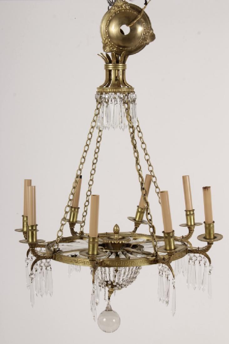 Neoclassical Style 8 Light Chandelier (1 of 6)