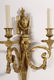 Pr. of Neoclassical Style Gilt Bronze Sconces - 3