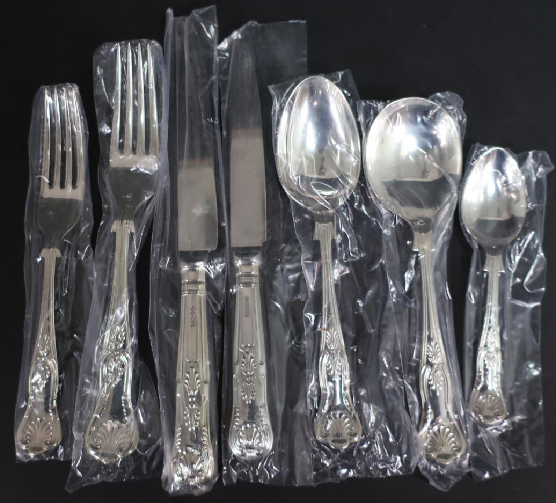 English Sterling Flatware Service for 12, 156 ozt (1 of 7)