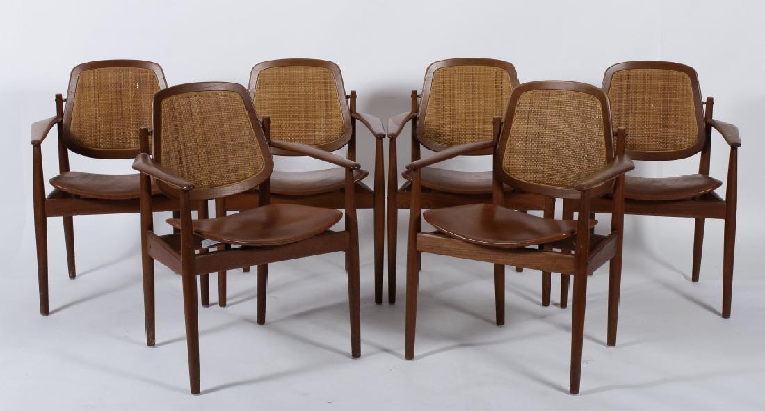 Six Arne Vodder for France & Son Arm Chairs (1 of 10)