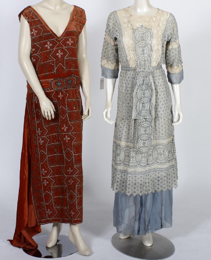 2 Dresses by L. P. Hollander, Sheath & Eyelet (1 of 9)