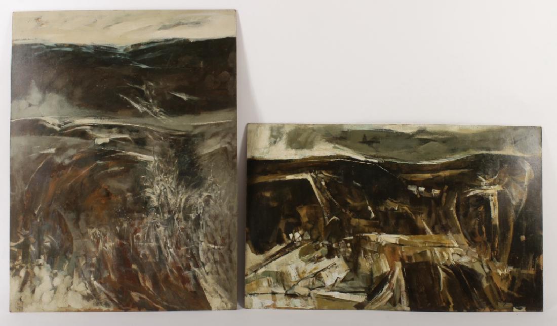 P. Zimmerman 1921-2007 Landscapes O/B 1959 & 1960 (1 of 11)