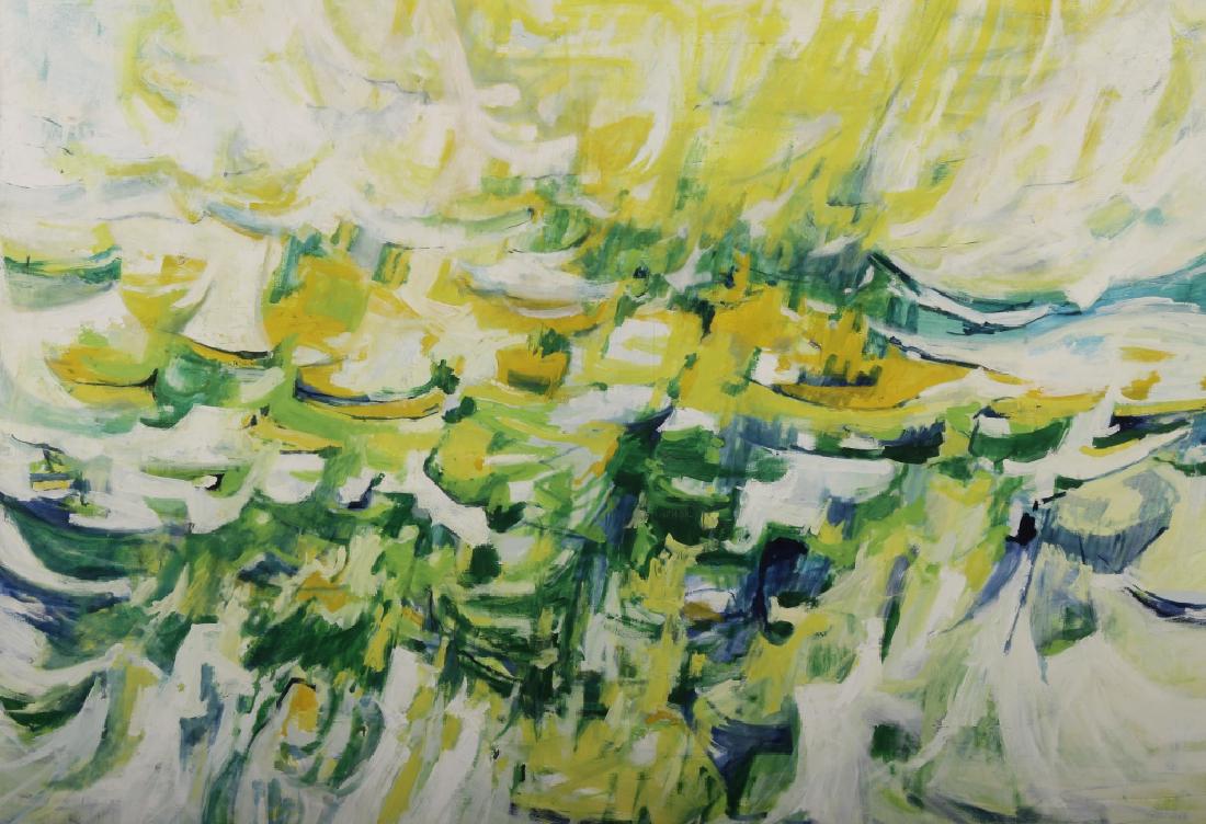 Joanne L Nachman, Am, Modernist Landscape, O/C (1 of 7)