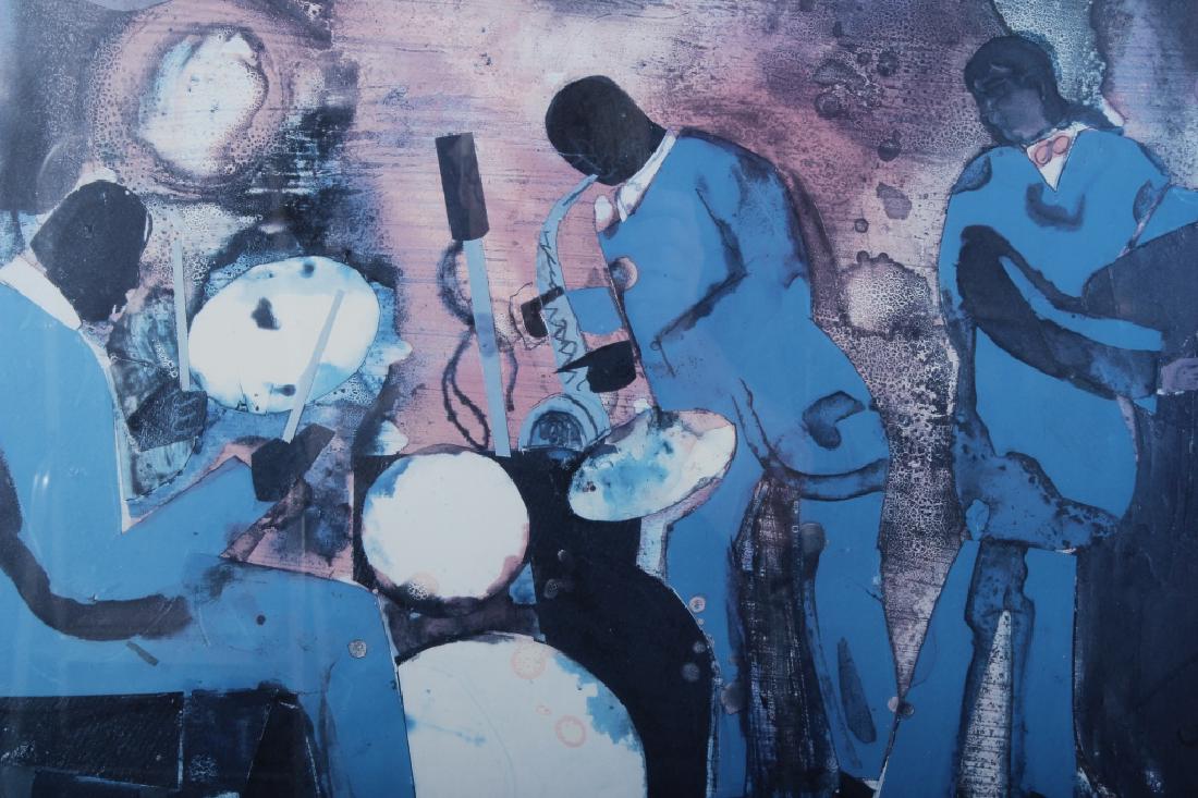 Romare Beardon, Duke Ellington Poster, artist sign (1 of 7)