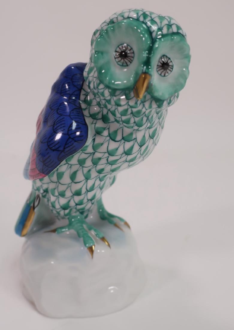 Herend Porcelain Owl