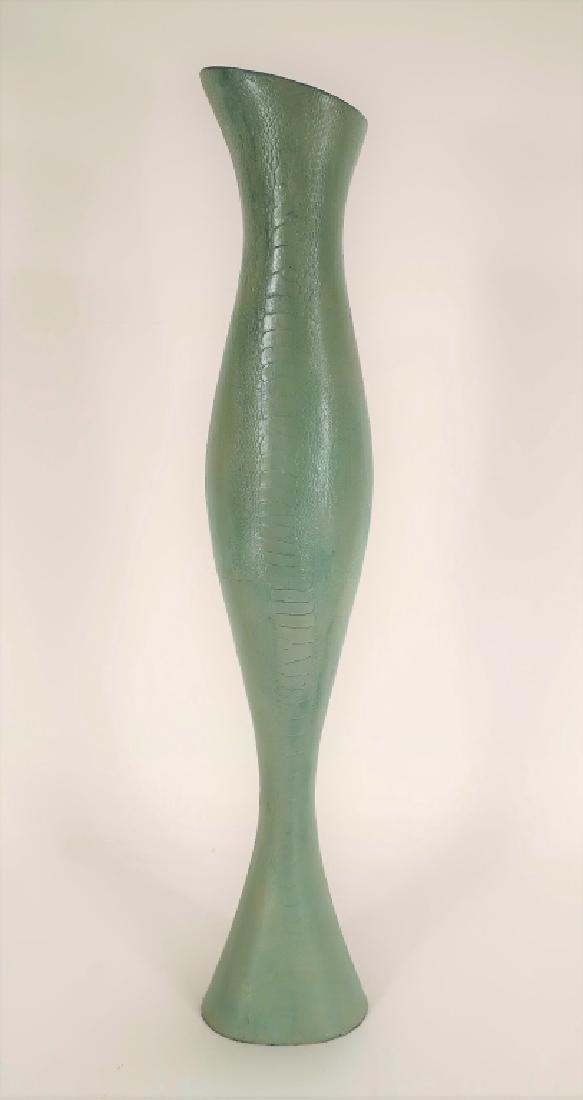 R & Y Augousti Shagreen Tall Vase, Paris (1 of 5)
