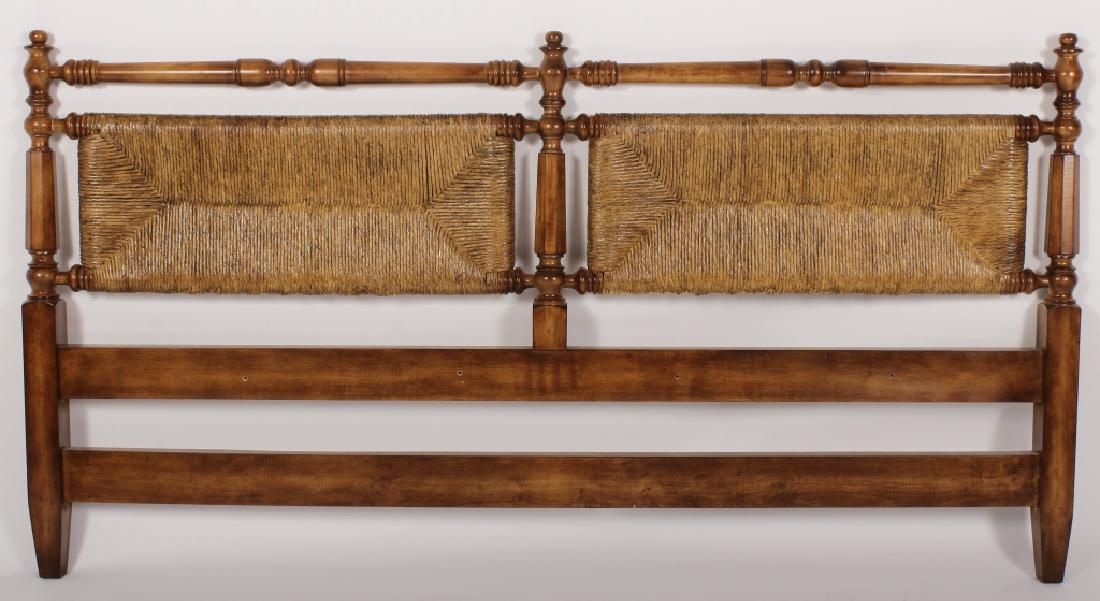 British Colonial Style King Headboard