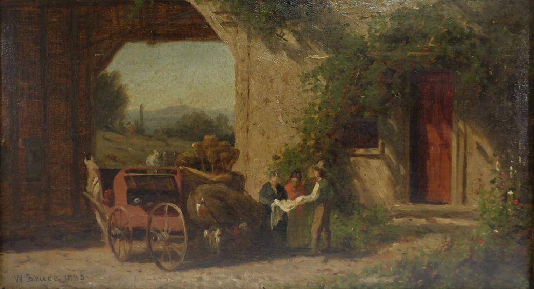 William Bruce, Am., Figures with Carraige, O/B (1 of 6)