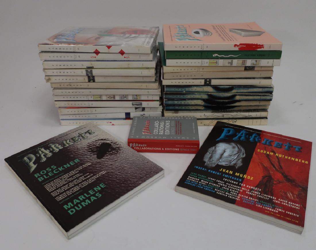 27 Vols. PARKETT Magazine Vols 11-43 w Gaps (1 of 3)