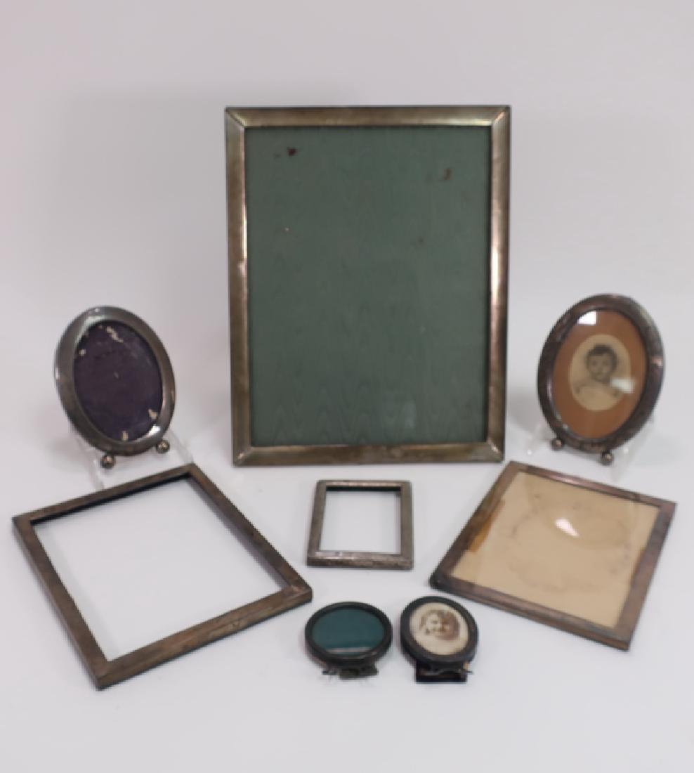 8 Sterling Silver Photo Frames, 1 by Cartier (1 of 5)