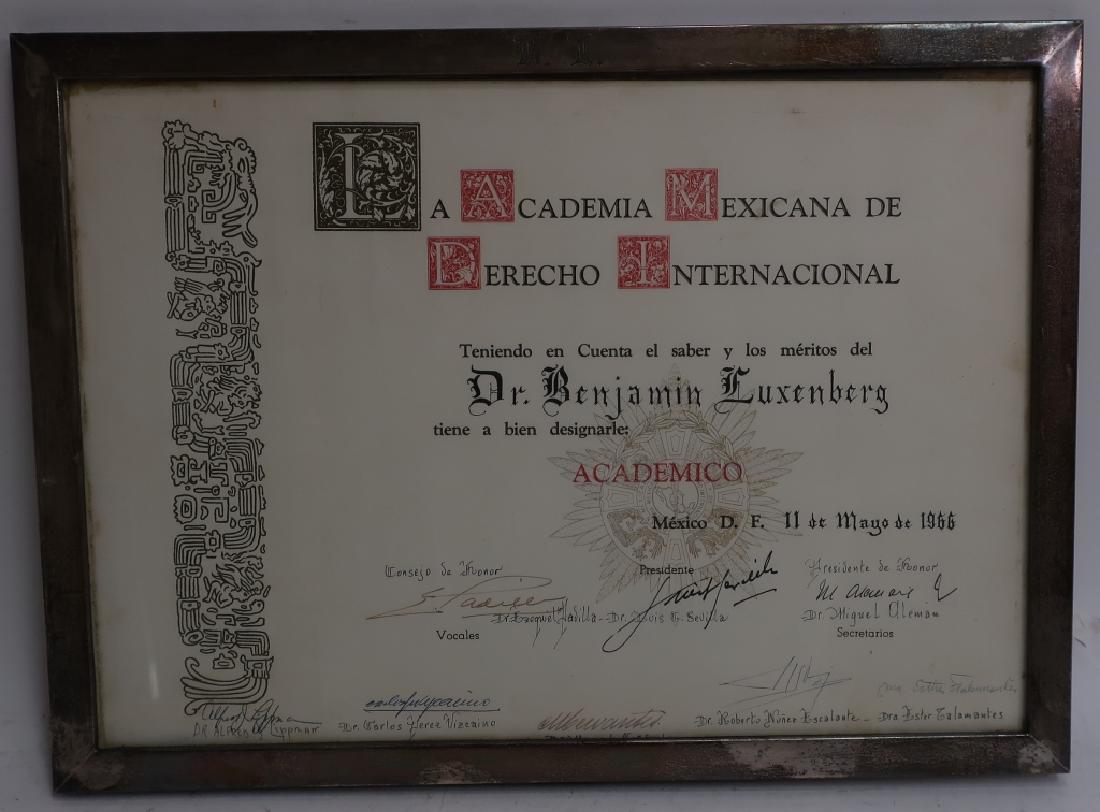 Large Sterling SIlver Picture Frame (1 of 5)