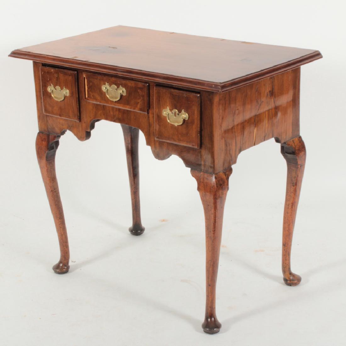 George II Walnut Dressing Table, 18th c. (1 of 9)