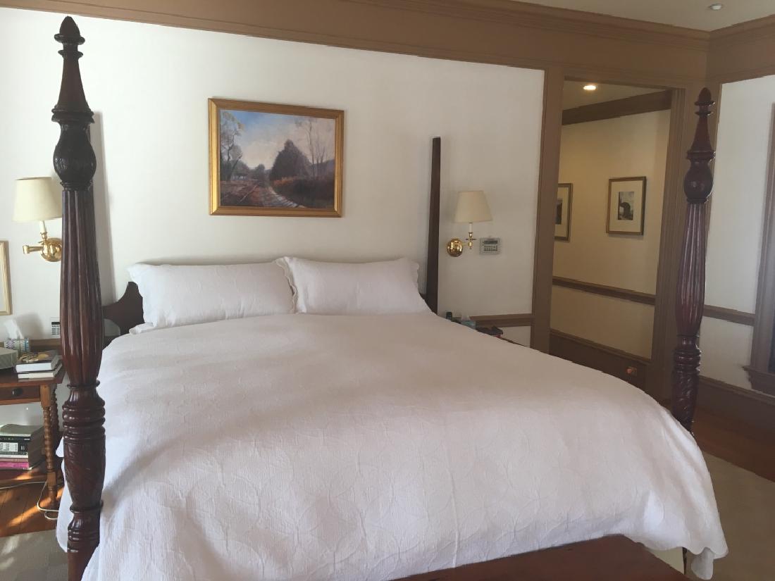 American Federal 4 Post Bed, 1820 Enlarged to King (1 of 8)