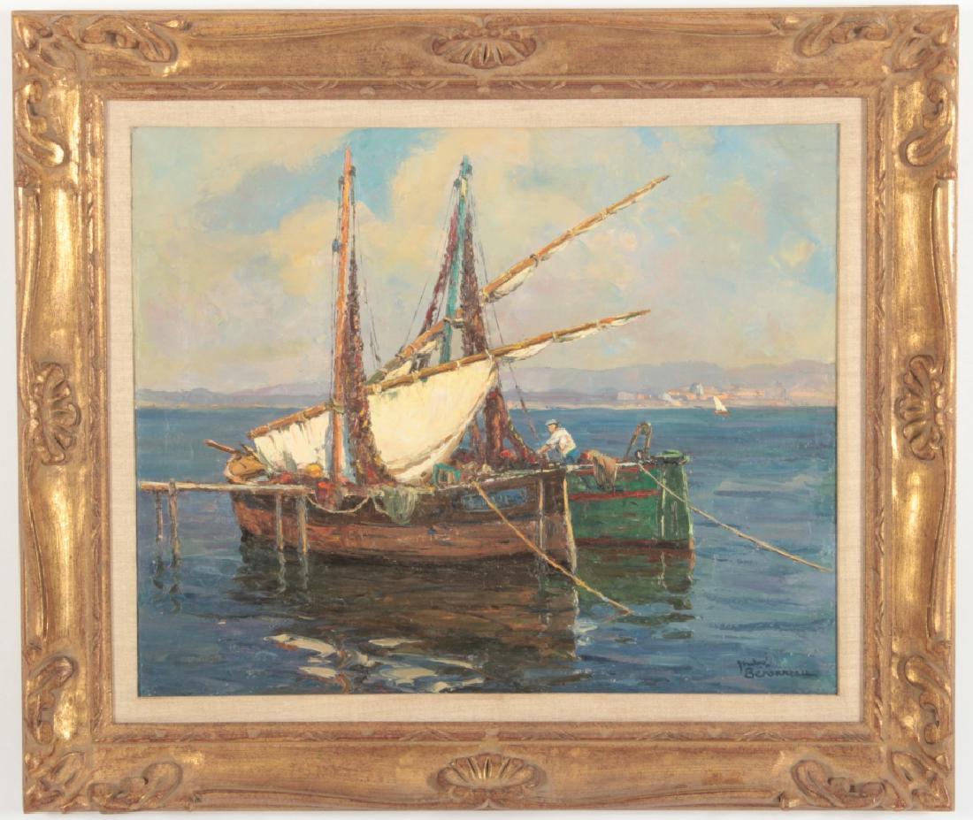 Andre Berroneau, 1886-1973, Fishing Boat o/c (1 of 8)