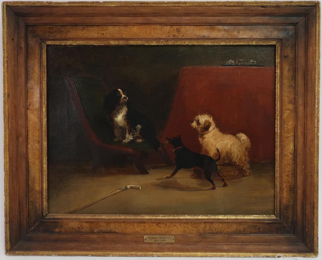 Attr George Armfield Master's Chair (3 Dogs) O/C (1 of 5)