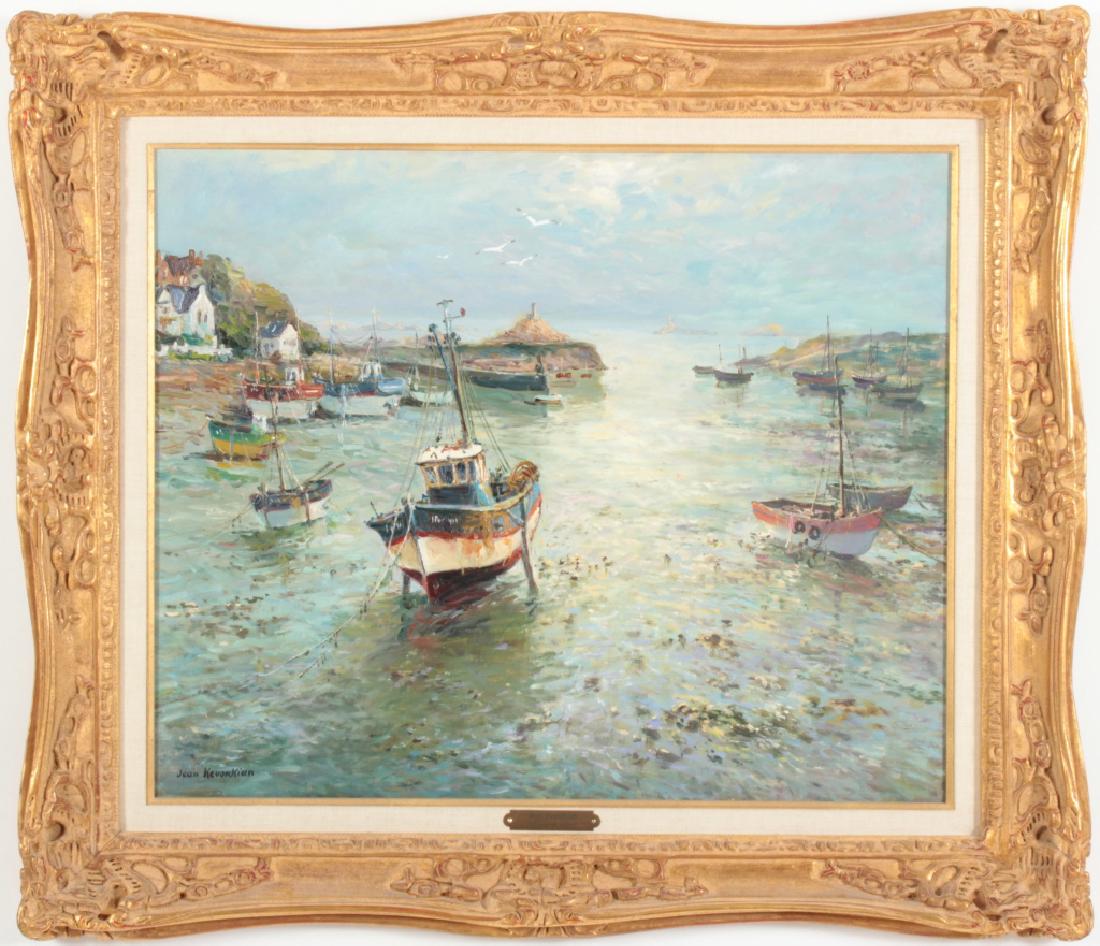 Jean Kevorkian, b. 1933, "Luguivy de la Mer" o/c (1 of 8)