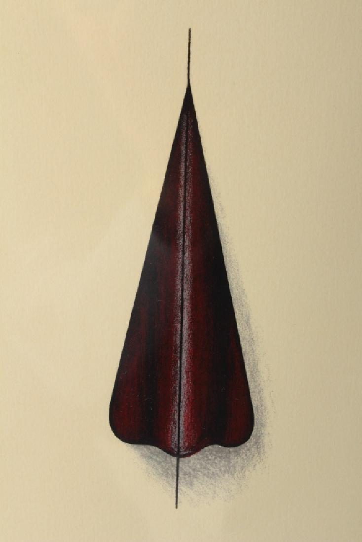 John Russell Clift, Am., 3 Silk Screen Prints: "Head and Upper Torso of a Flyer" "A Partial Portrait of Two Flyer Whirligigs" "Upper Torso for a Flying Whirligig (No One B)" All artist's proof 16/35. Signed and titled in print. Signed pencil, lowe