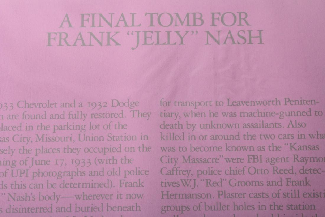 Robert Morris, Am., Two Silkscreen Prints: "Project for the Tomb of Frank Jelly Nash" signed lower right, dated '80. Artist's proof 17/25. "Roller Disco: Cenotaph for a Public Figure" signed lower right, dated '80. Artist's proof 24/25. (KOVN1