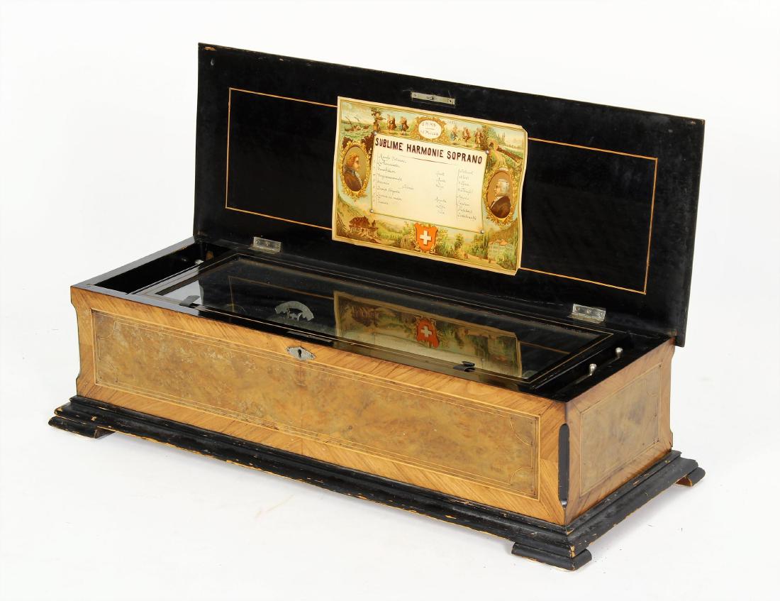Swiss Format Cylinder Music Box, c. 1880 (1 of 10)