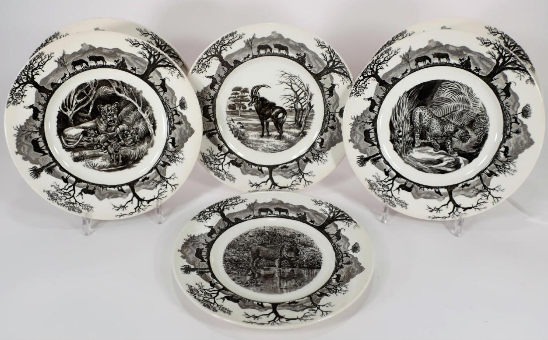 6 Wedgwood South African Commemorative Plates (1 of 6)