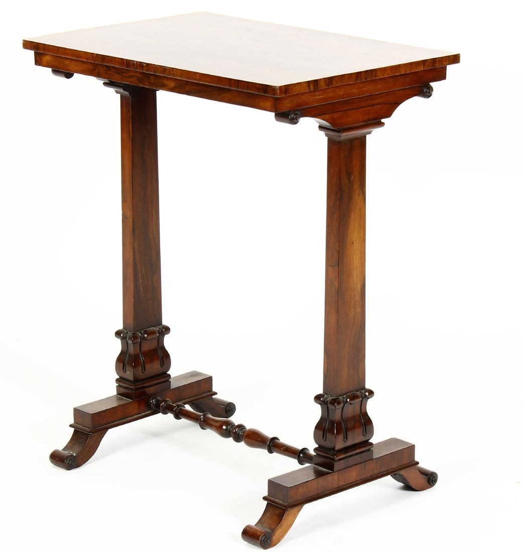 English Rosewood Side Table (1 of 6)