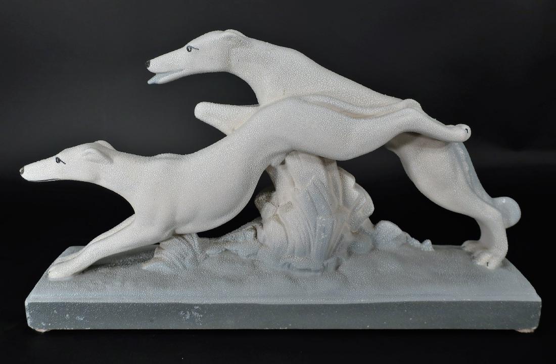 Art Deco Italian Greyhound Sculpture (1 of 8)