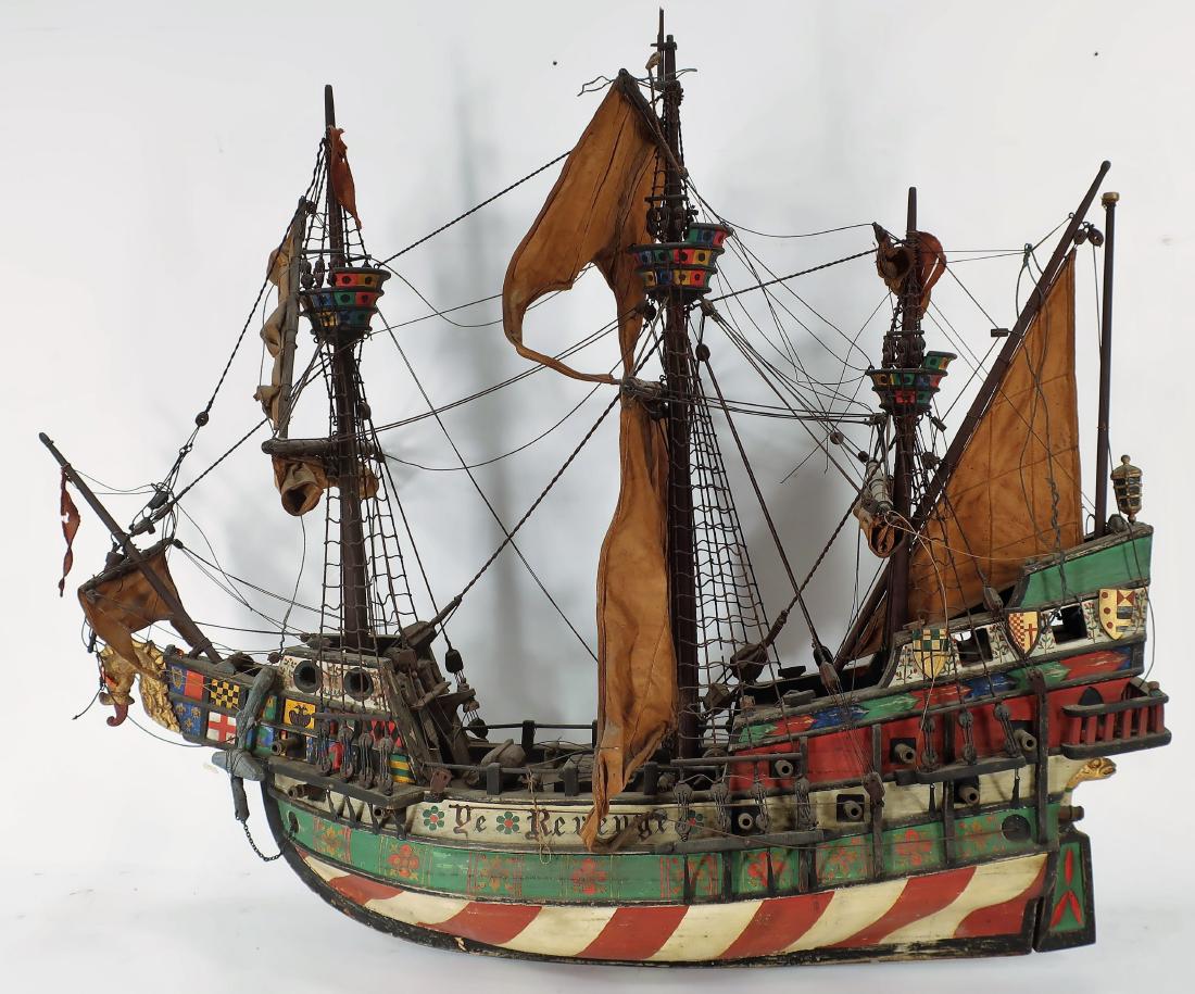 The Revenge Elizabethan Ship Model Henry B Culver (1 of 9)