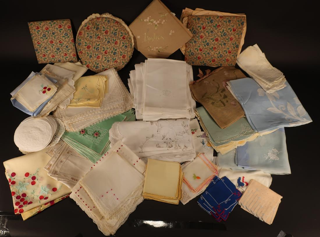 Misc. Lot of Antique Linens (1 of 6)