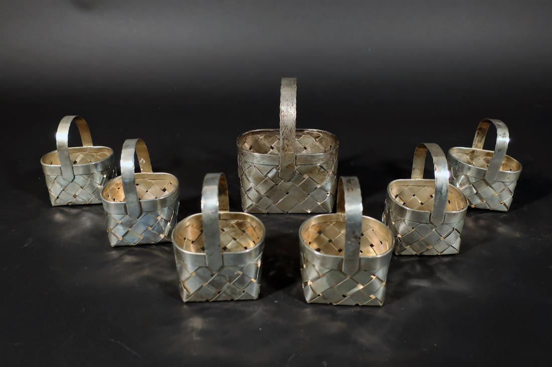 Sterling Cartier Nut Baskets (1 of 6)