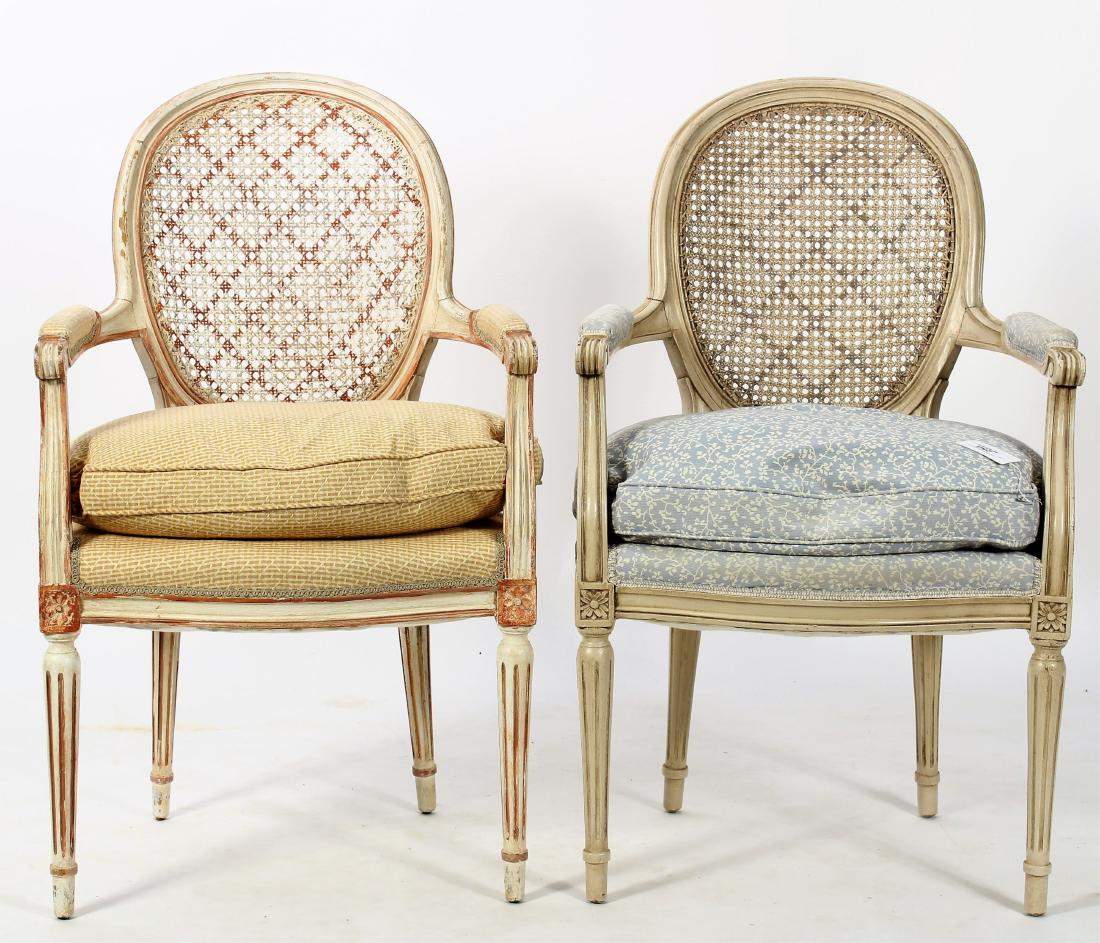 Near Pr. of Louis XVI Style Fauteuils (1 of 8)