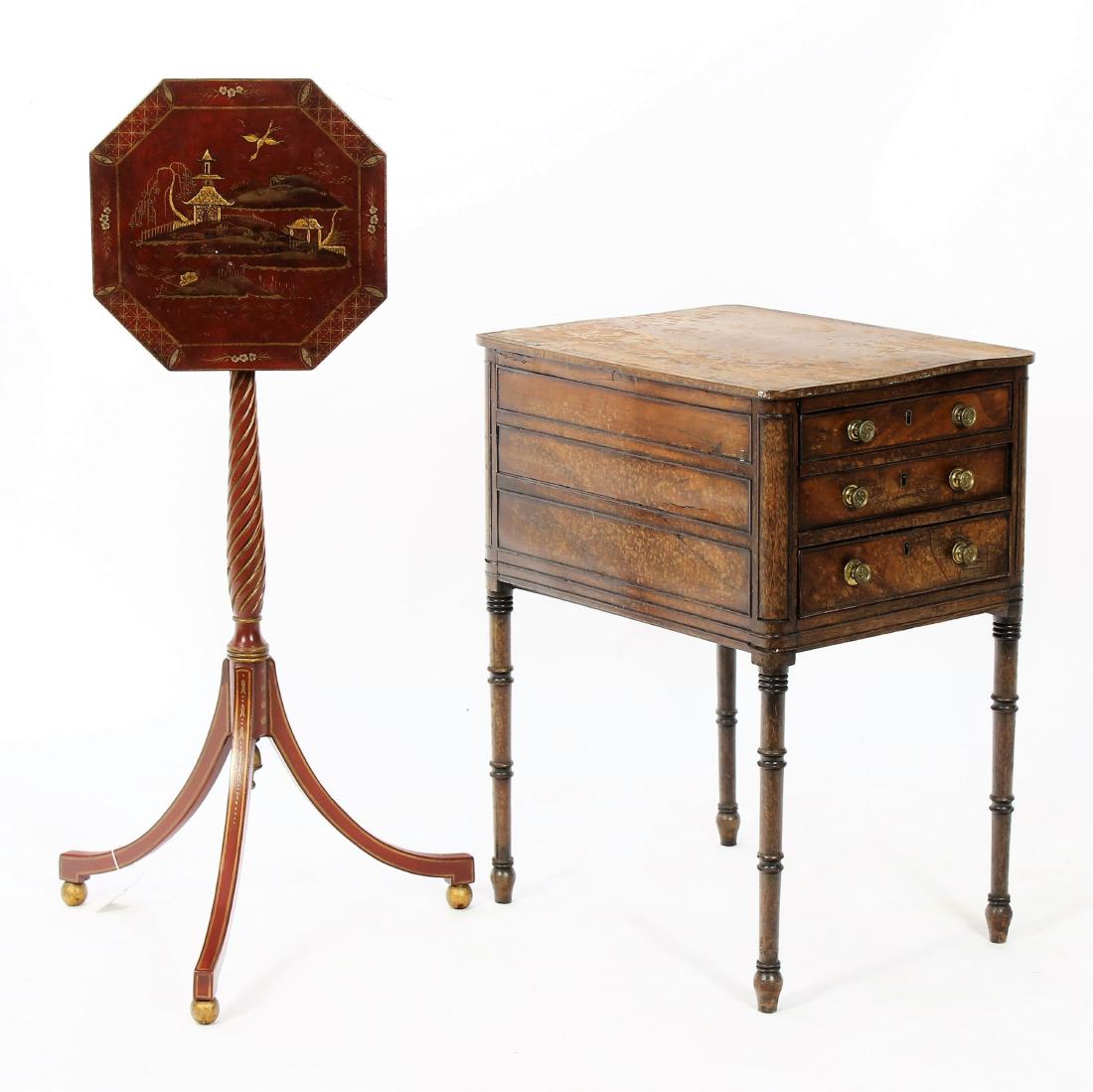 Chinoiserie Tilt Top/Regency Tables (1 of 9)