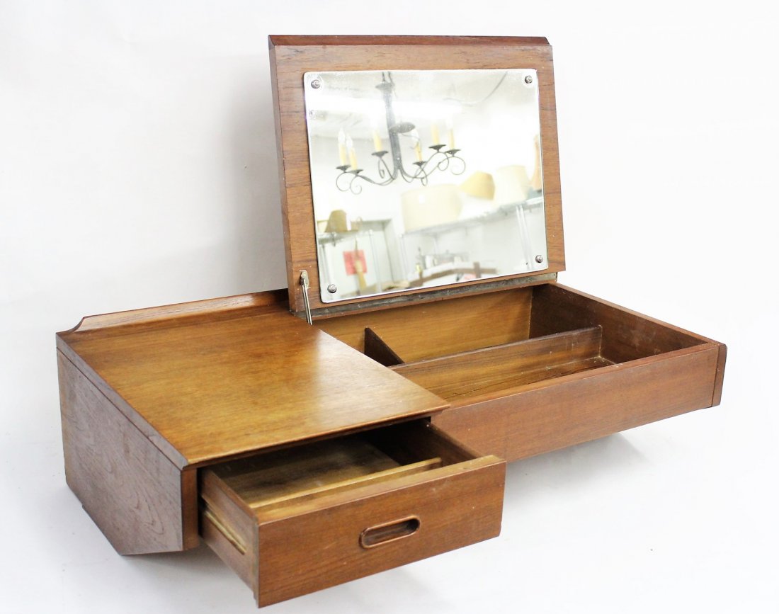 Mid Century Wall Mount Desk (1 of 5)