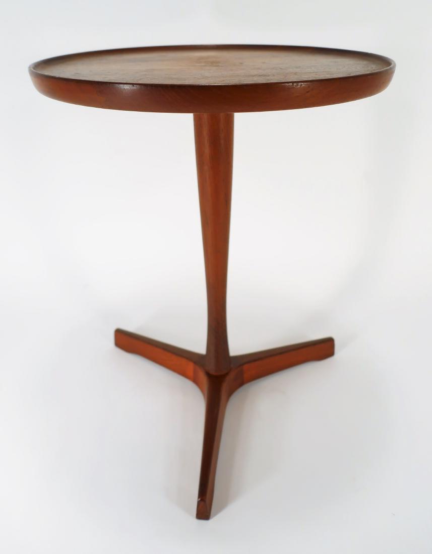 Danish Modern Teak Low Side Table (1 of 7)