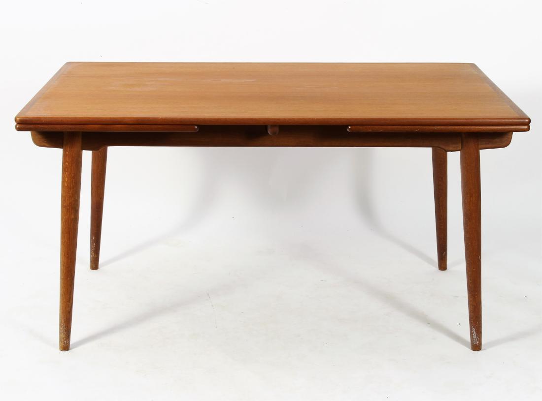 Hans J. Wegner Danish Modern Ext. Dining Table (1 of 7)