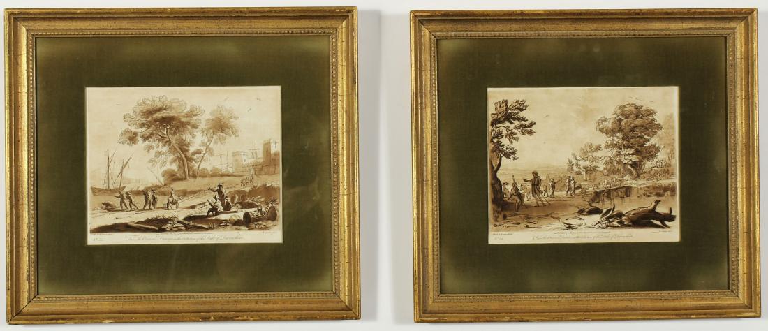 2 Mezzotints, Lorraine, Boydell, Earlom (1 of 12)