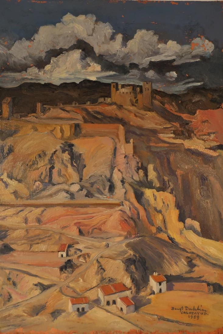 Bengt Dahlin, Sweden b.1914, Spanish Landscape O/B (1 of 6)